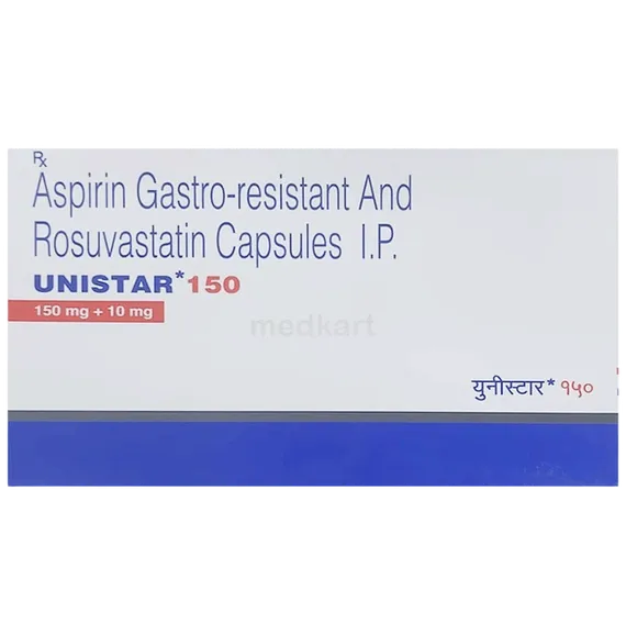 unistar 150mg capsule 10's